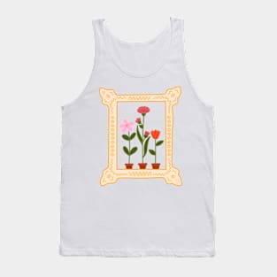 Flower Frame Tank Top